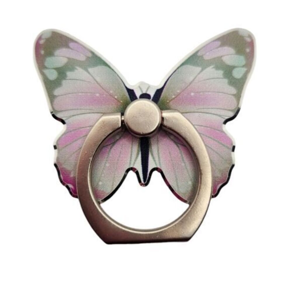 Cellphone Butterfly‎ Ring Holder Rotates 360 Degrees, Cellphone Stand